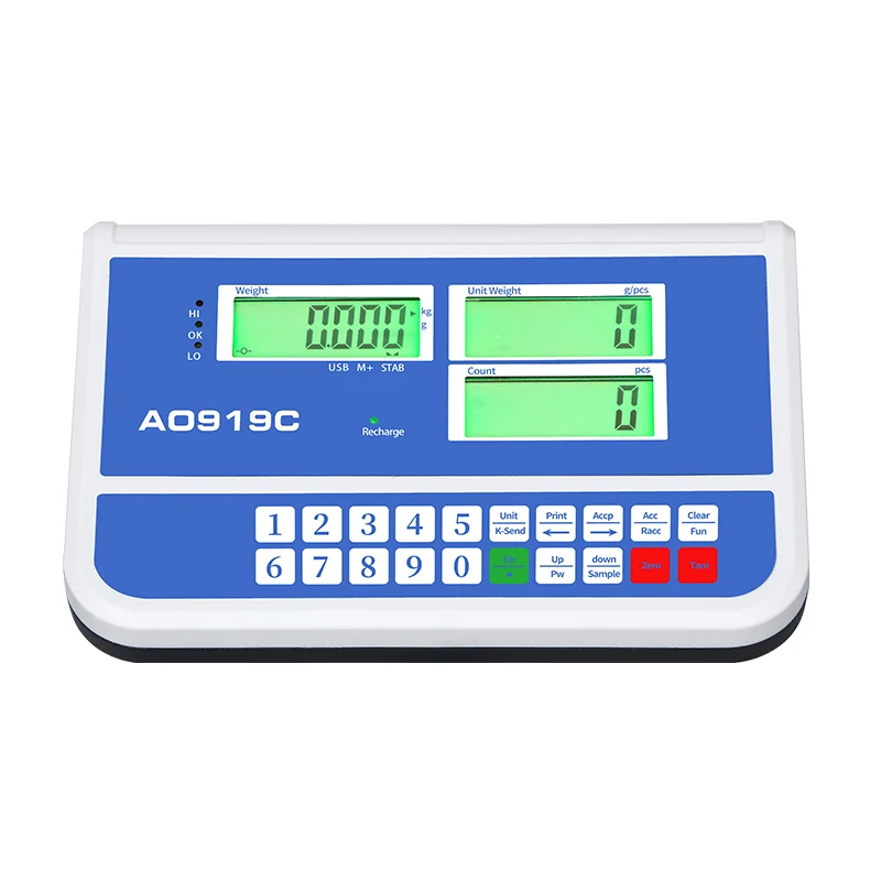 Elektronski instrument za štetje tehtanja